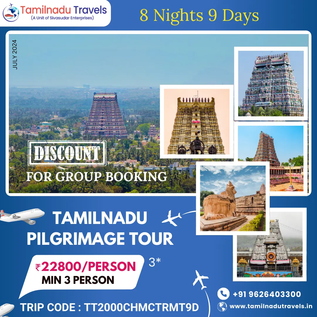 3 Nights 4 Days Arupadai Veedu Tour Packages