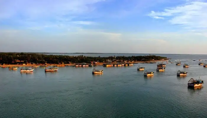 Agnee Patham Beach, the most famous beach where Rama took a dip