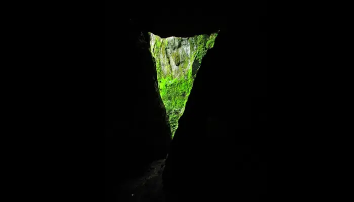 a view from the cave