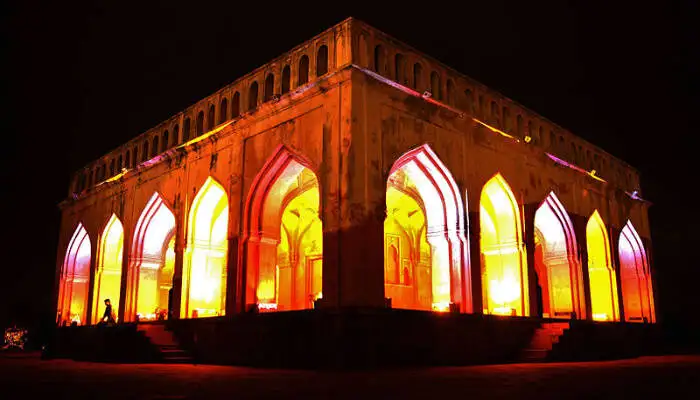 The hall for live performances