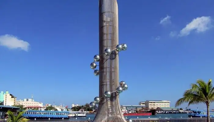 the spiraling monument