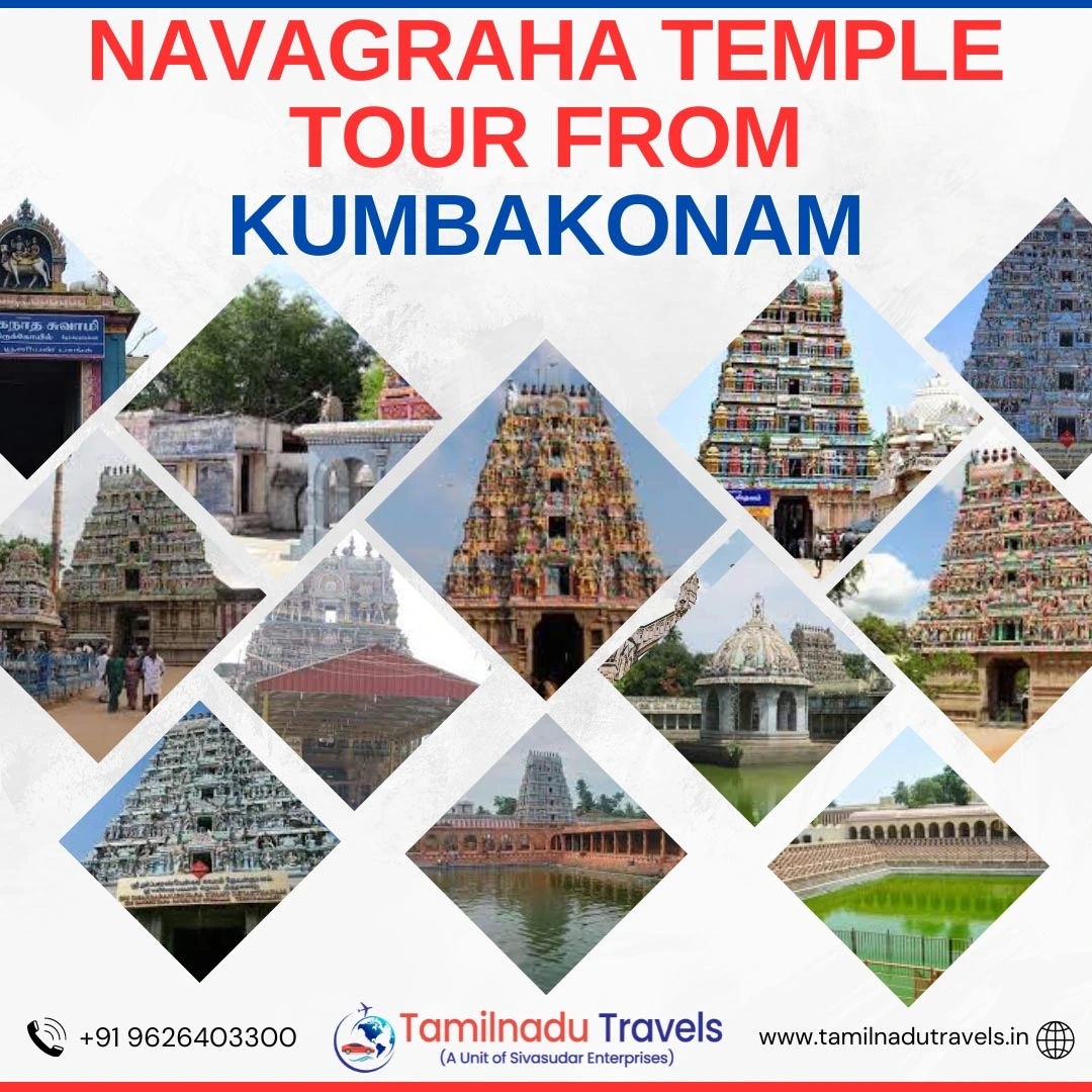 2 Days 1 Night Navagraha Temple Tour from Kumbakonam